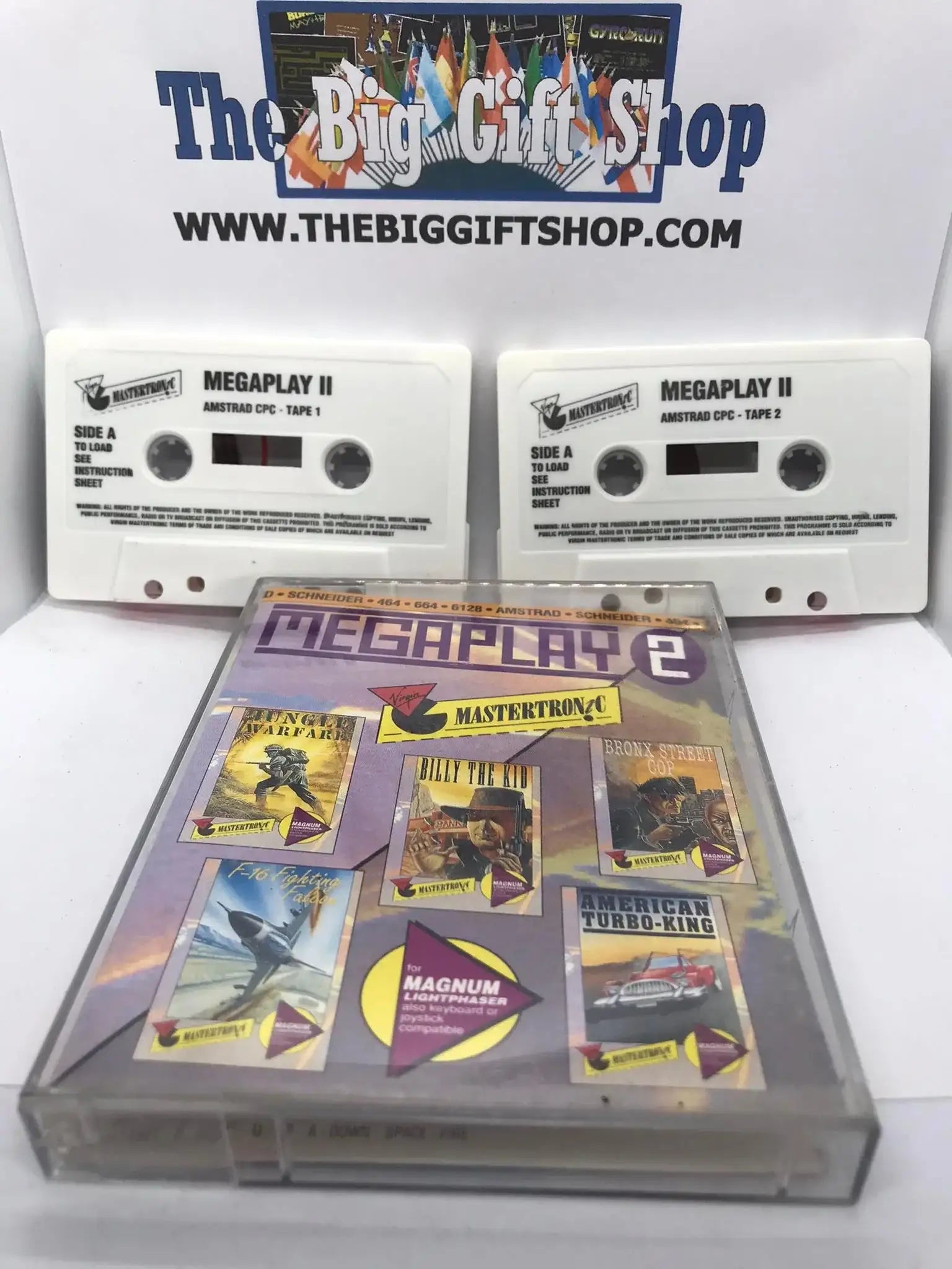 Megaplay 2, CPC 464 / 664, Released by Mastertronic Magretro