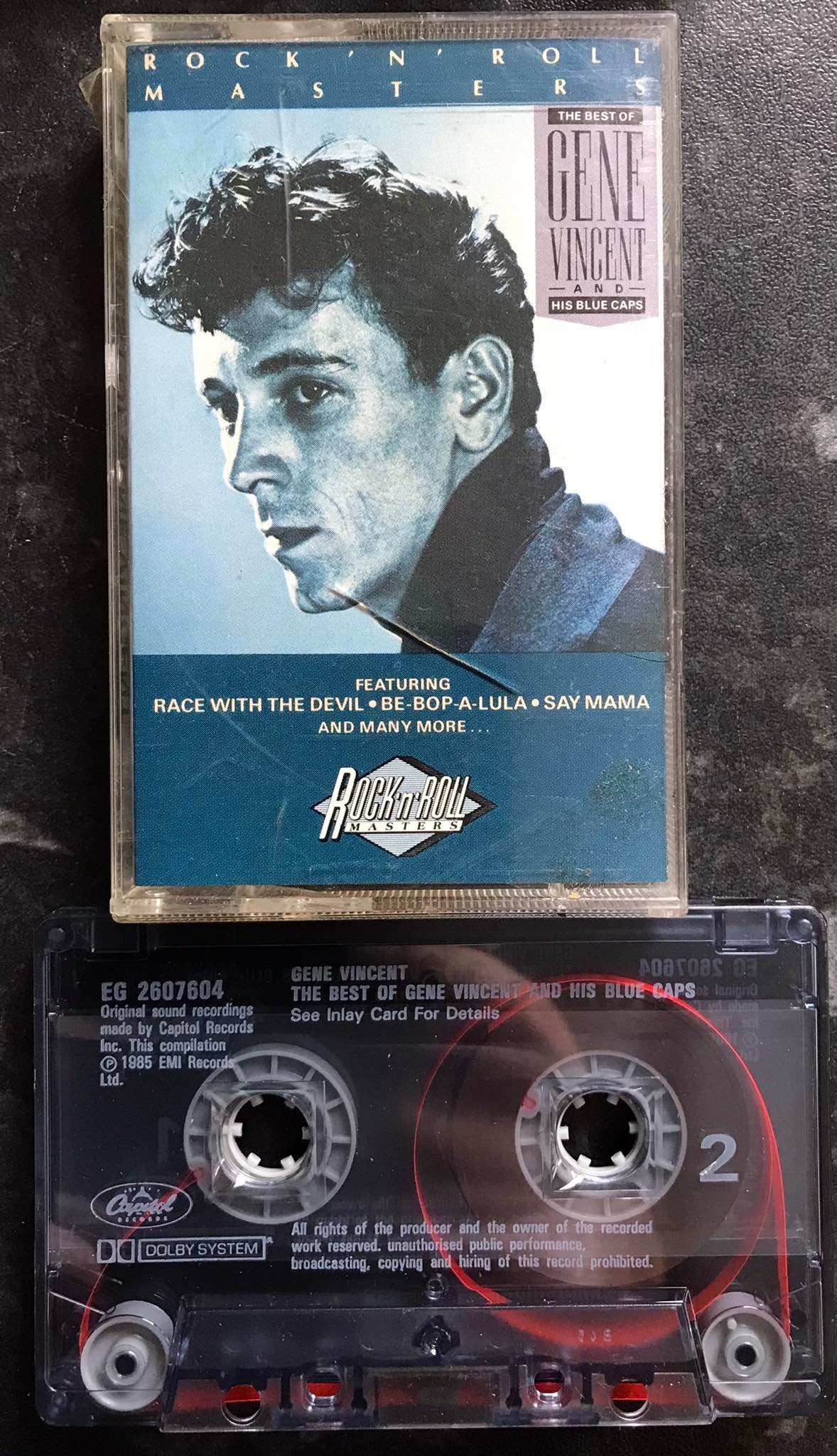 The Best Of Gene Vincent and His Blue Caps, Capitol Records, EG 2607604 Magretro
