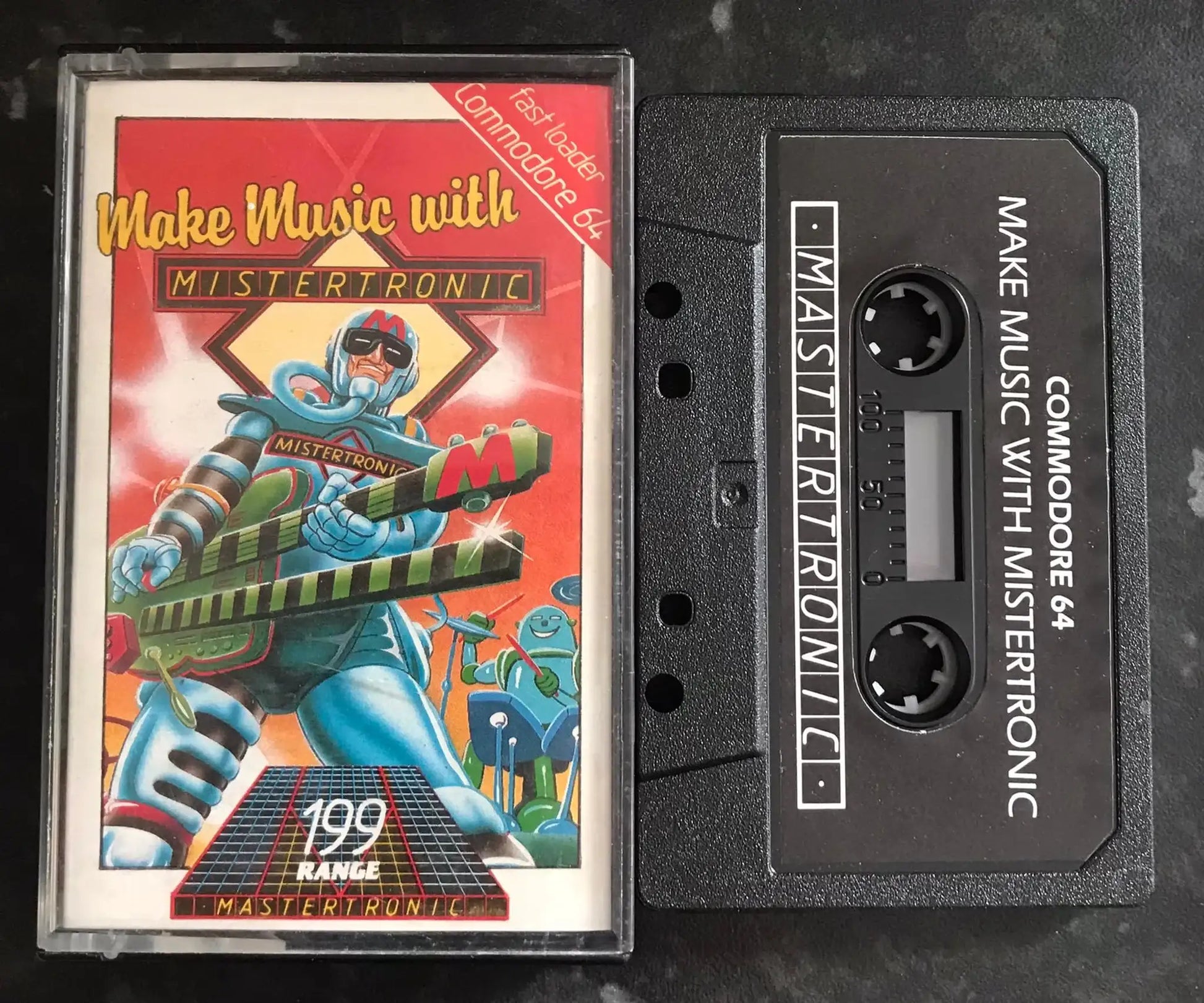 Make Music With Mistertronic, C64 Utility By Mastertronic, WORKING Magretro