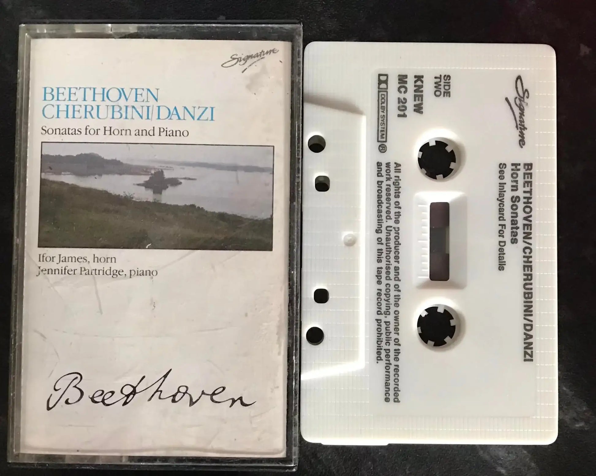 Beethoven, Cherubini, Danzi, Sonatas for horn and piano, SIGNATURE, KNEW MC 201 Magretro