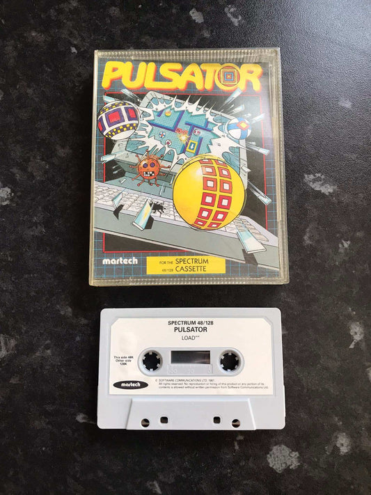 Pulsator, ZX Spectrum by Martech, WORKING Magretro