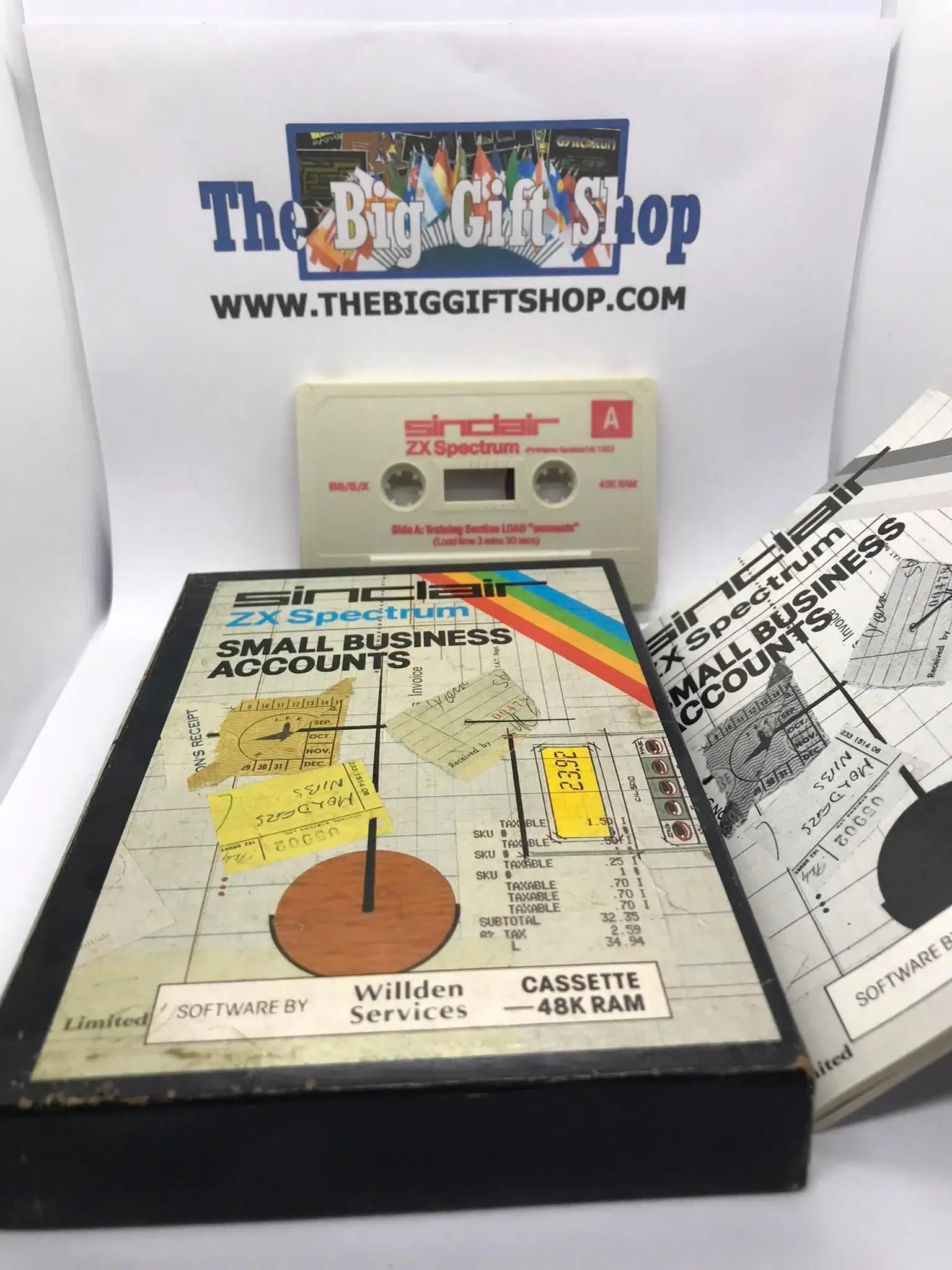 Small Business Accounts (Tested Working), ZX Spectrum, Sinclair research Ltd Magretro