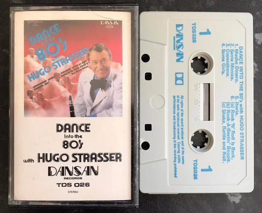 Dance into the 80's, with Hugo Strasser, Dansan, TDS 026, Vintage Cassette Magretro