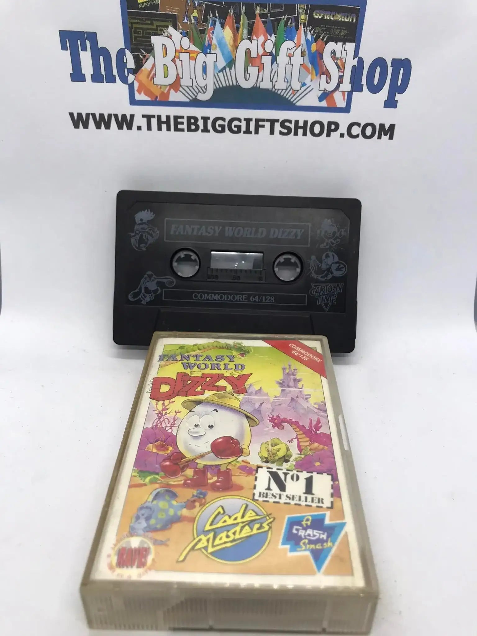 Fantasy World Dizzy, C64, Released by Codemasters Magretro