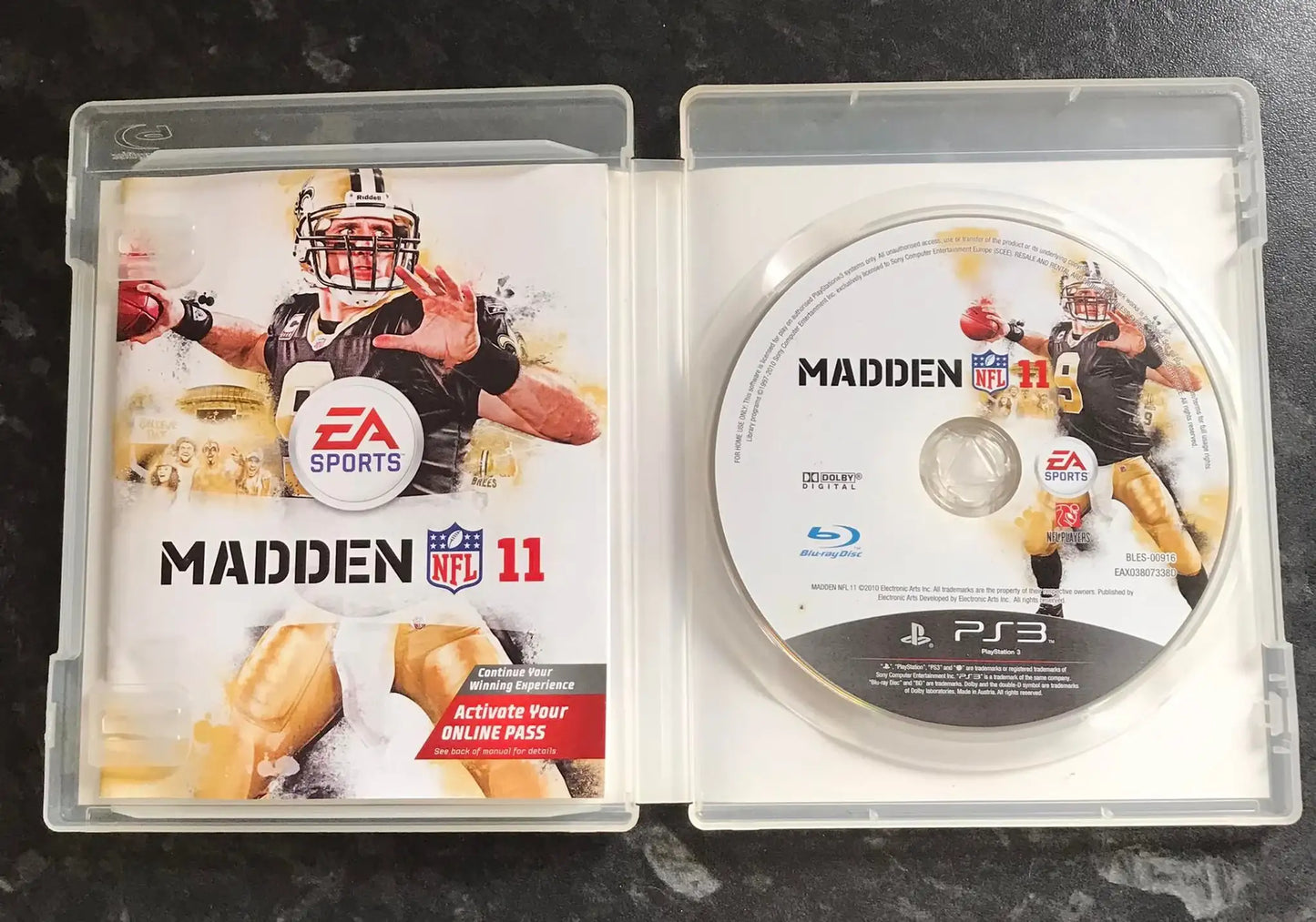 Madden NFL 11, PS3 Game, PAL Magretro