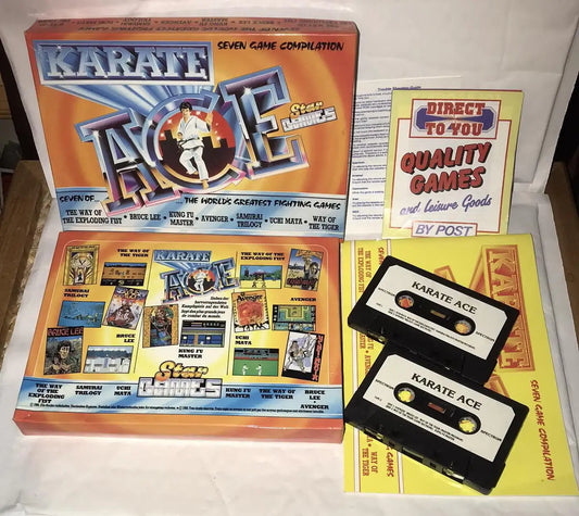 Karate Ace Compilation , ZX Spectrum by Star games (RARE) Magretro