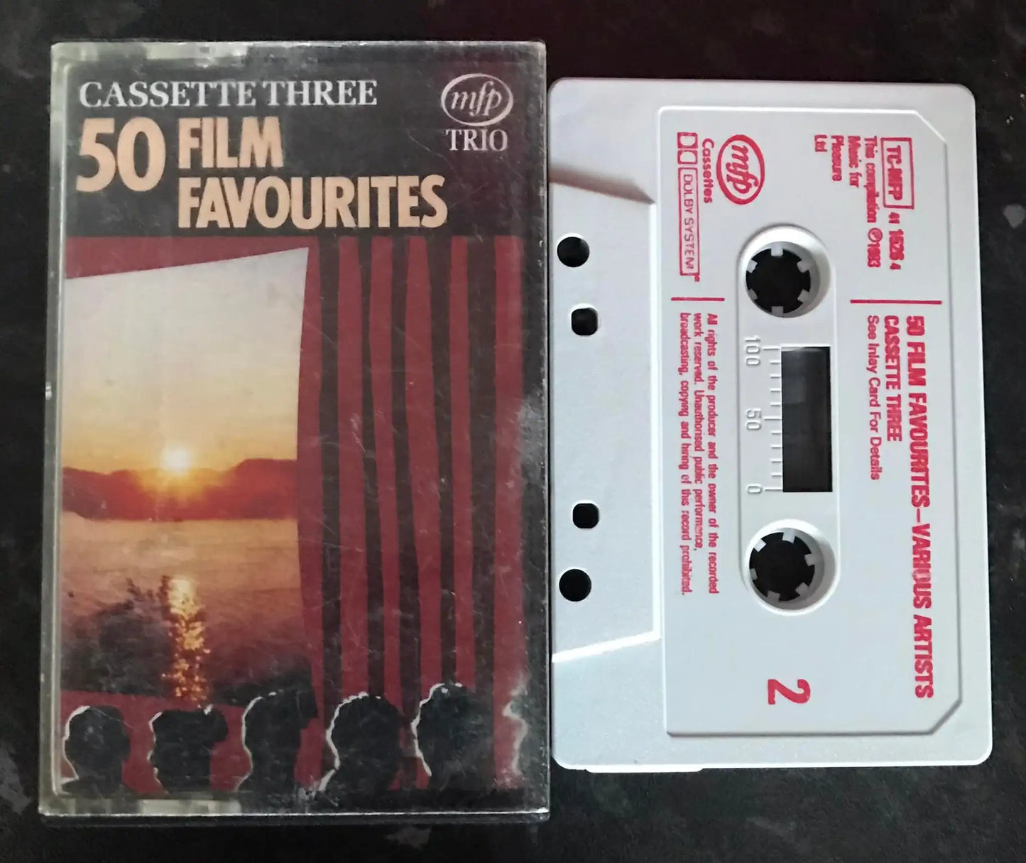 50 Film Favourites, Cassette Three, tc-mfp 41 1526 4, Vintage Cassette Magretro