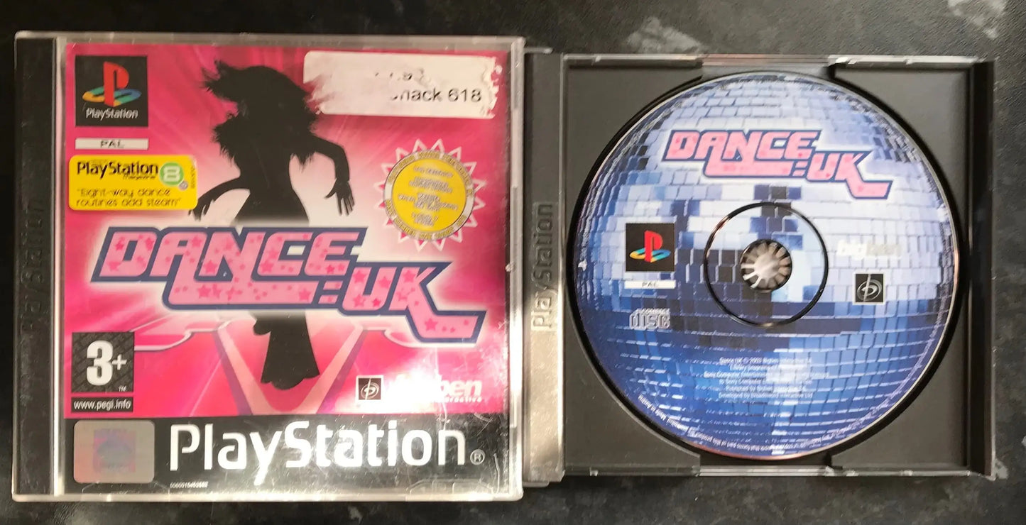 Dance UK, PS1 Playstation One Game Boxed (PAL UK) Magretro
