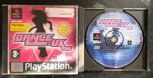 Dance UK, PS1 Playstation One Game Boxed (PAL UK) Magretro