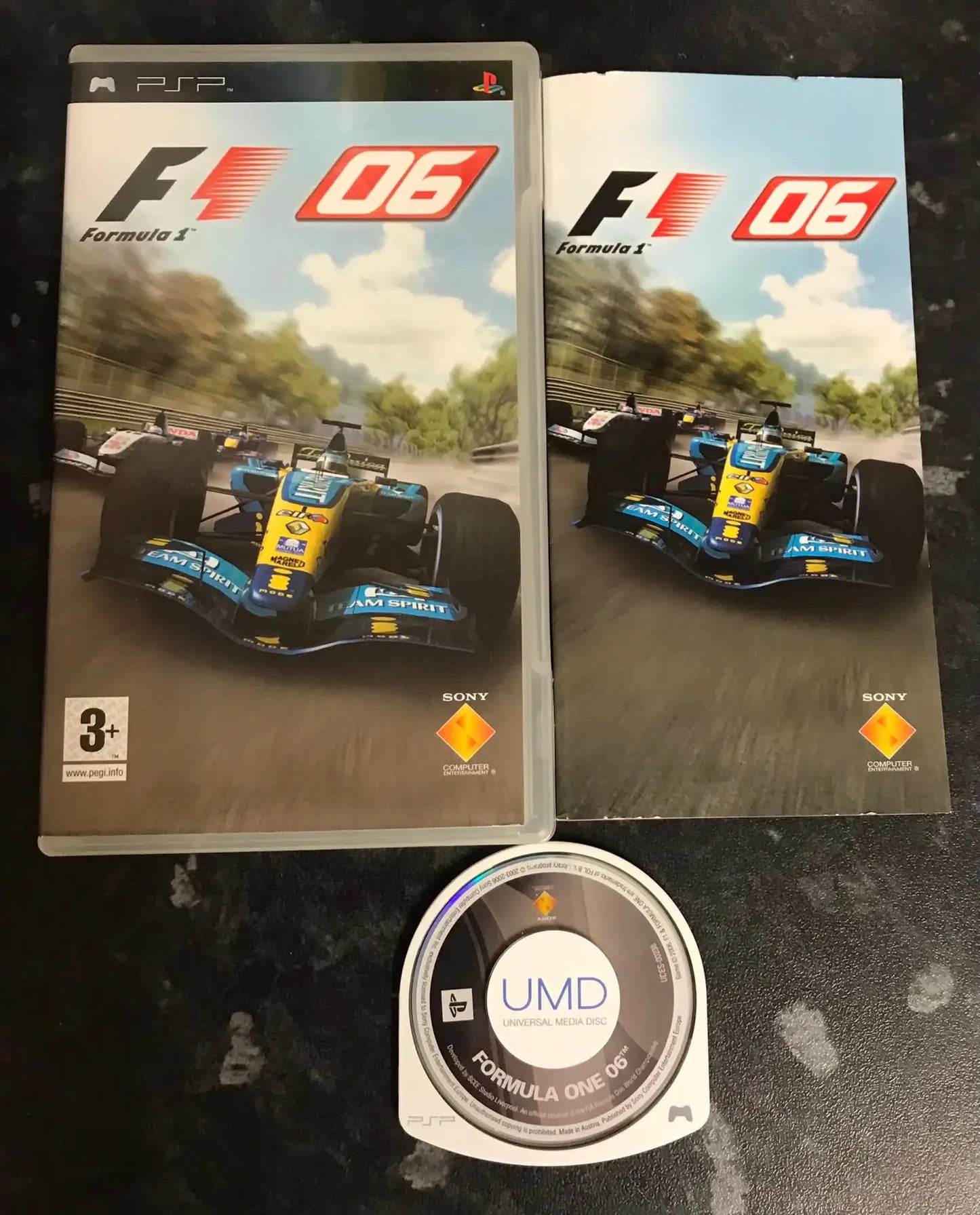 Formula One 06, PSP Game Boxed Magretro