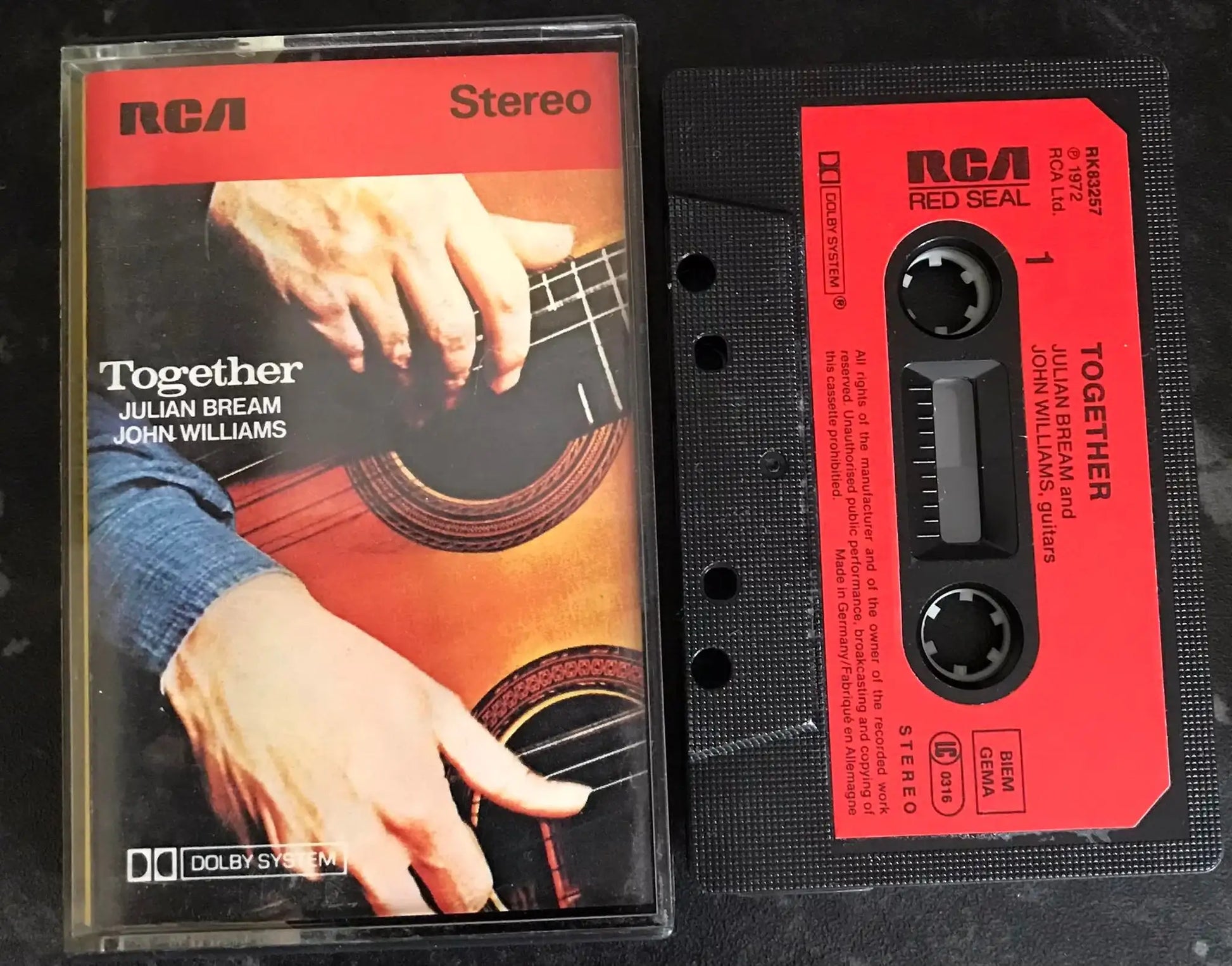 Together Album, Julian Bream and John Williams, RCA Red Seal, RK 83257 Magretro