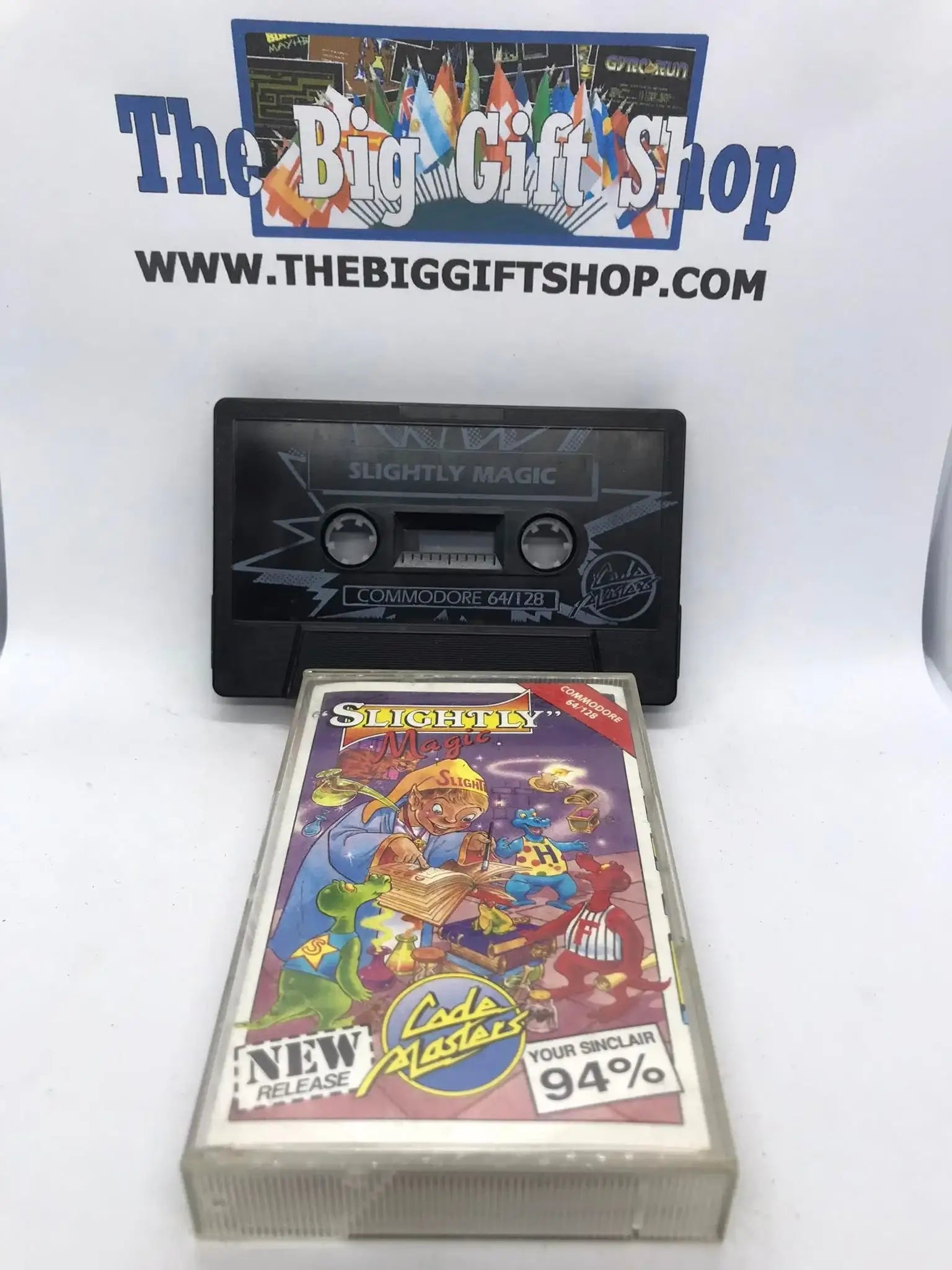 Slightly Magic, C64 Game, Released by Codemasters, WORKING Magretro