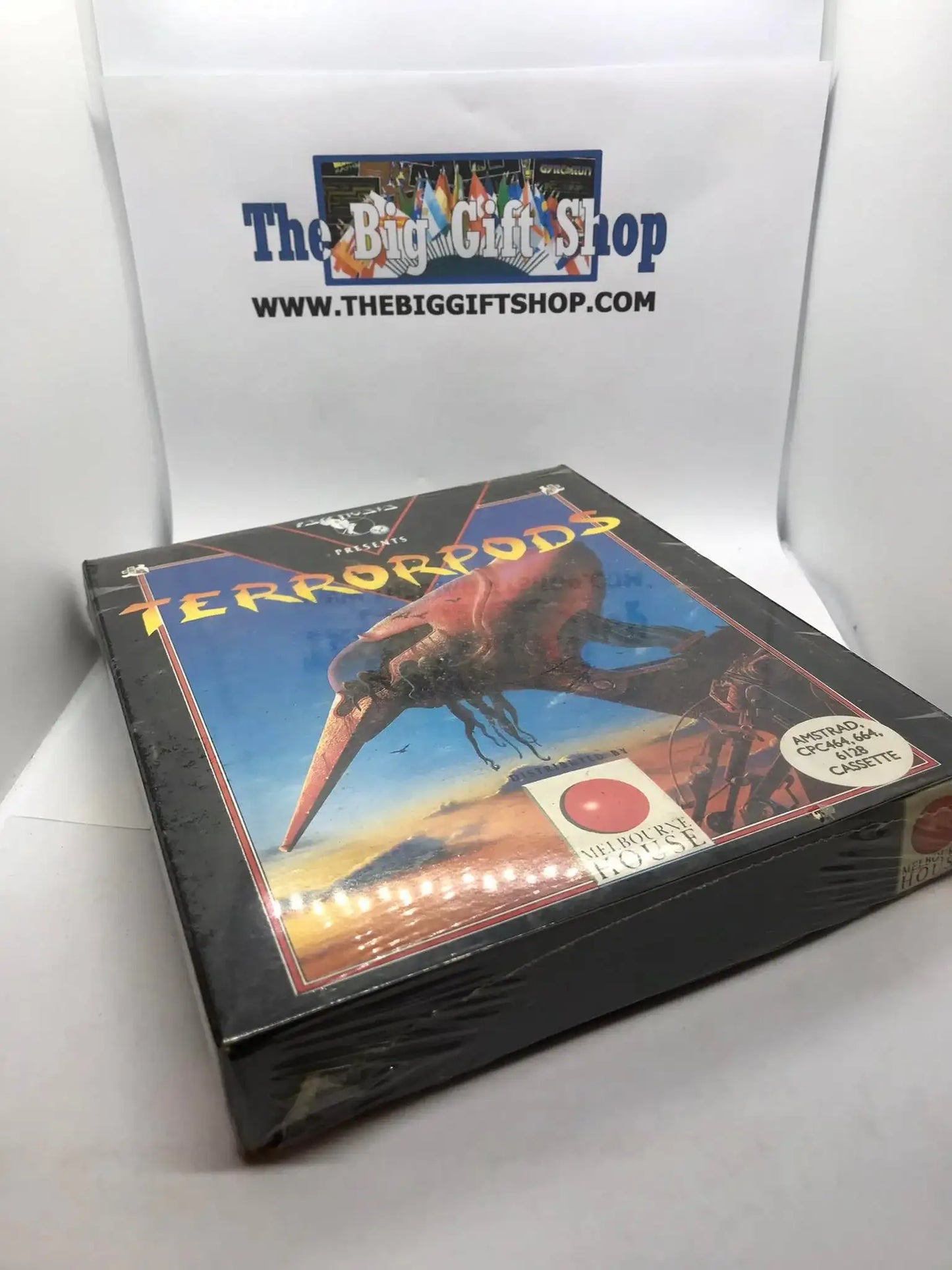 Terrorpods, CPC 464 / 664 still Cellophane Factory Sealed, Melbourne House Magretro