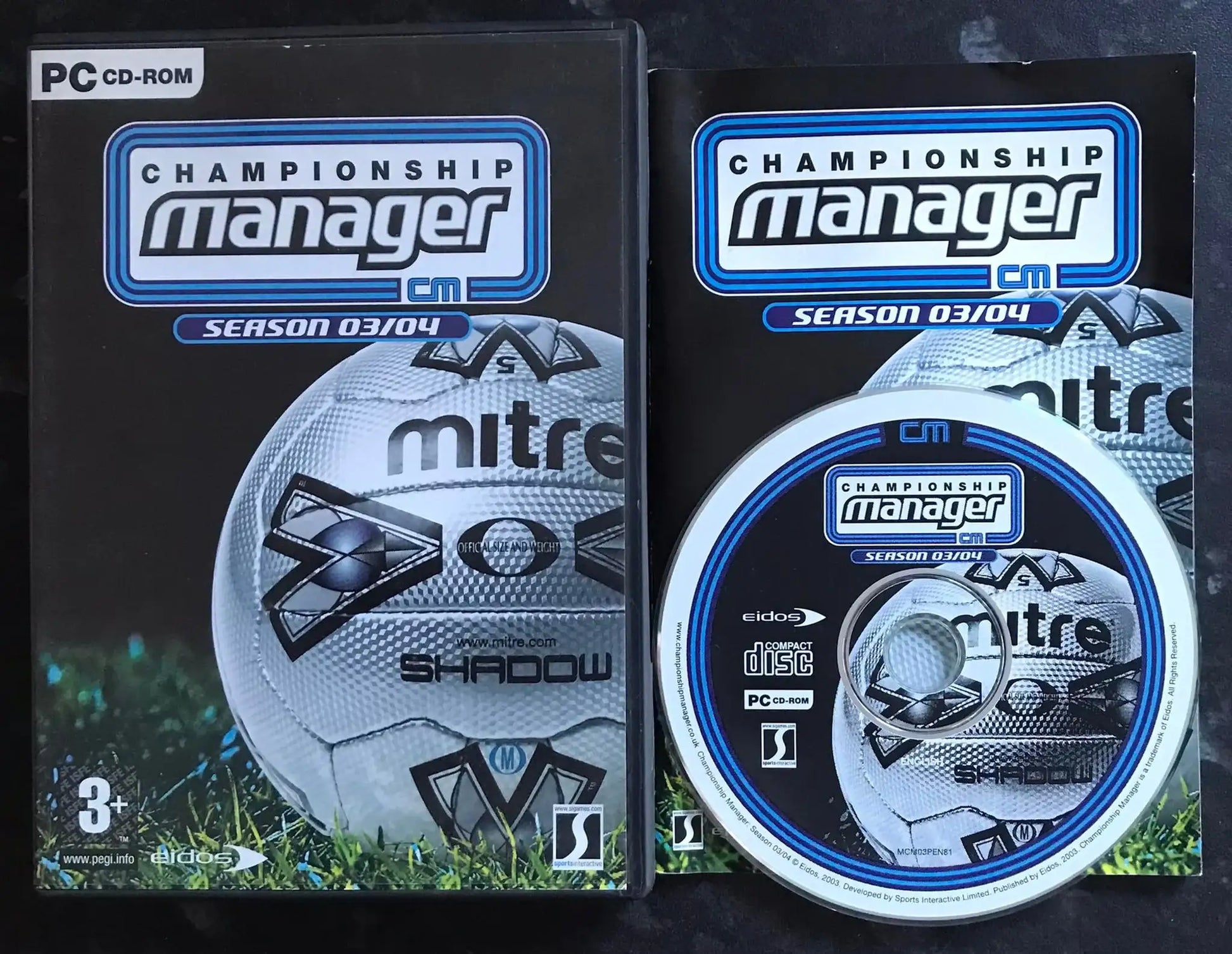 Championship Manager, Season 03/04, PC Game Magretro