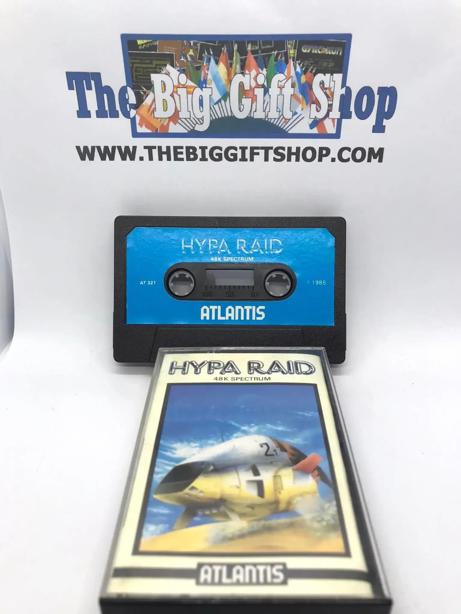 Hypa Raid (Tested Working), ZX Spectrum, Released by Atlantis Software Ltd Magretro