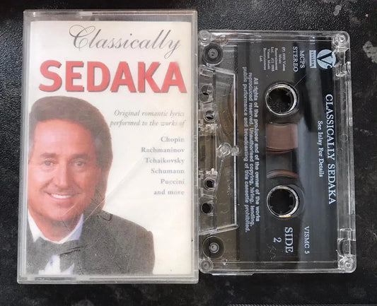 Classically Sedaka Album, Neil Sedaka, Vision, vismc 5, Vintage Cassette Magretro