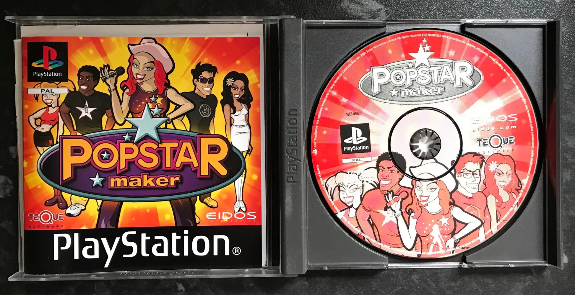 Popstar Maker, PS1 Playstation One Game Boxed (PAL UK) Magretro