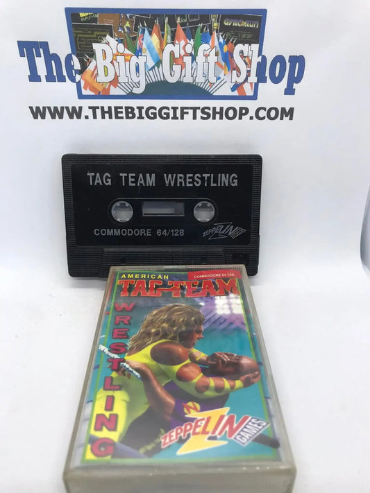 American Tag Team Wrestling, C64, Released by Zeppelin Games Ltd Magretro