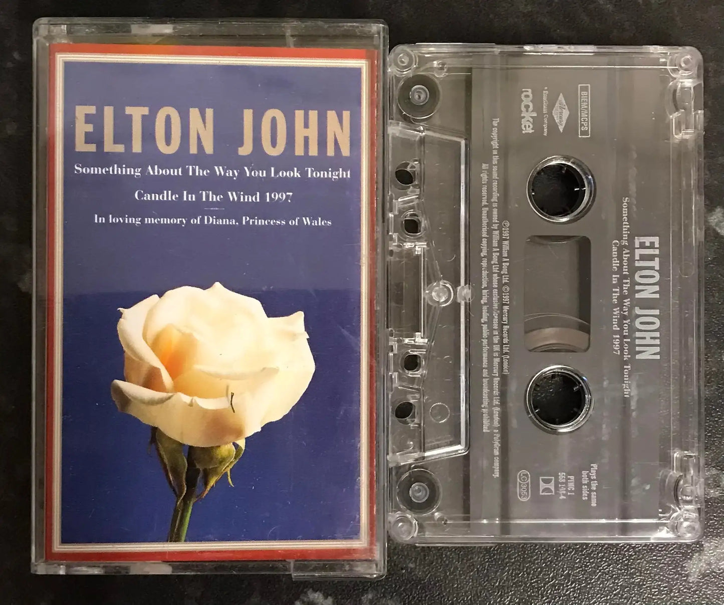 Elton John, Diana Memorial, Candle in the wind 1997, Rocket Record, PTMC 1 Magretro