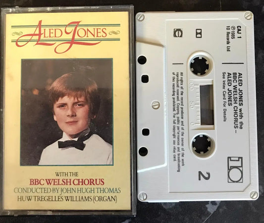 Aled Jones with the BBC Welsh Chorus, 10 Records, CAJ 1, Vintage Cassette Magretro