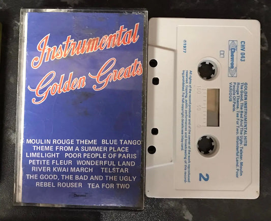 Instrumental Golden Greats, Chevron, CHV 043, Vintage Cassette Magretro