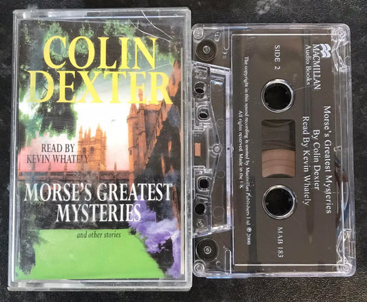 Colin Dexter, Morse's Greatest Mysteries, Macmillan Audio Books, MAB No. 183 Magretro