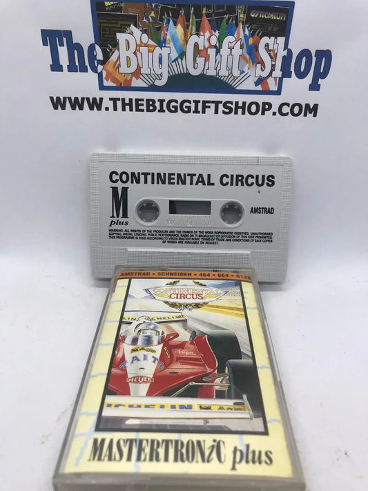 Continental Circus (Mastertronic Plus), CPC 464 / 664 Magretro