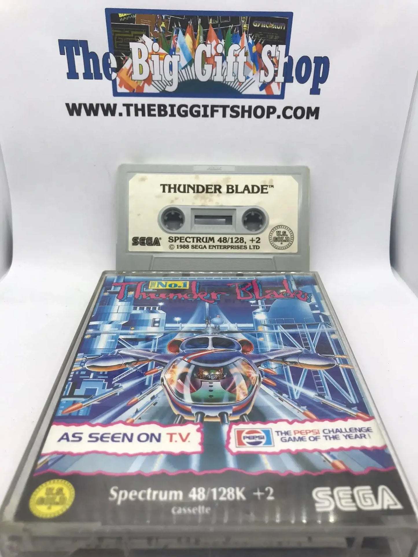 Thunder Blade, ZX Spectrum by US Gold Magretro