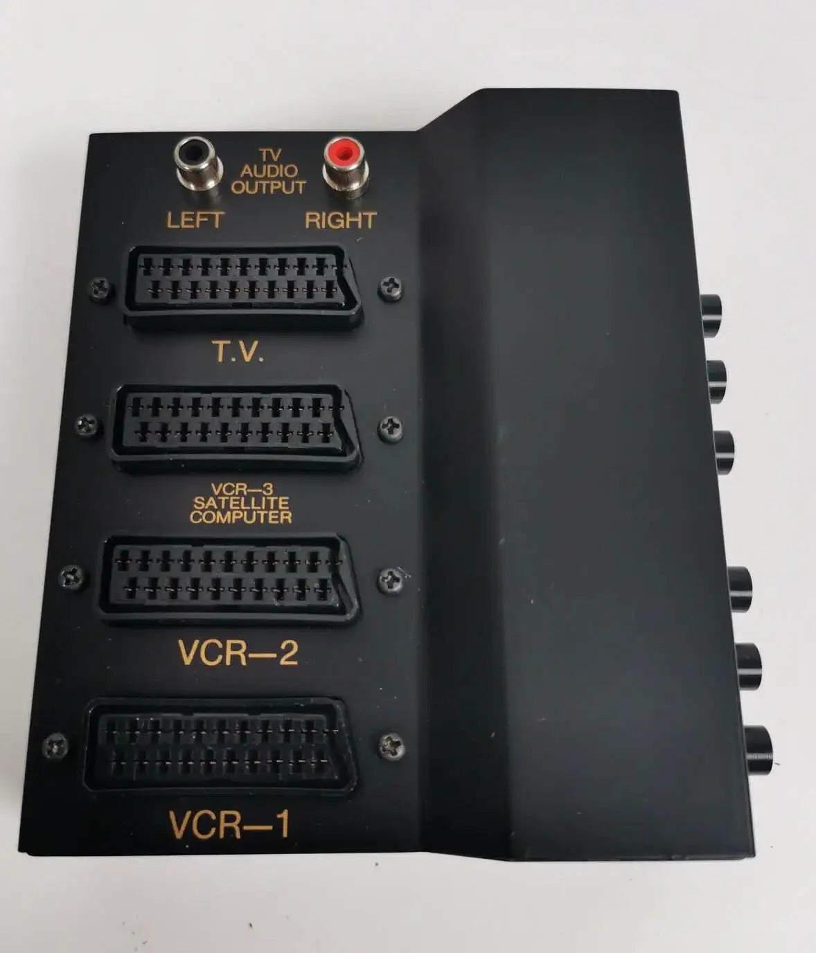 Scart Video Control Vintage SV-31, VCR, Video, Satellite, Computer Selections Magretro