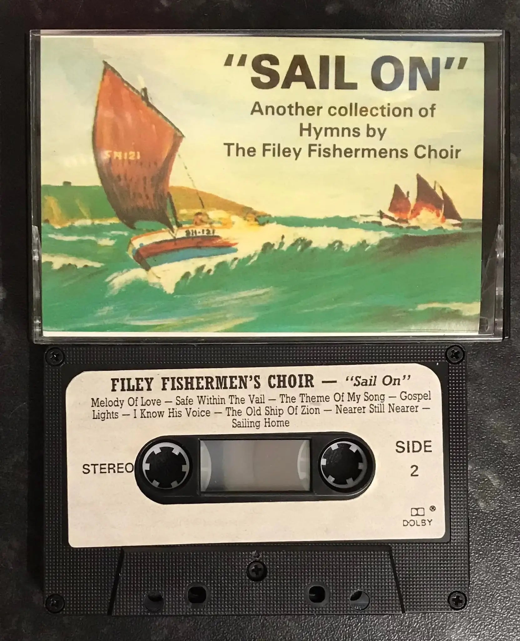 The Filey Fishermens Choir, Sail On Album, Vintage Cassette Magretro