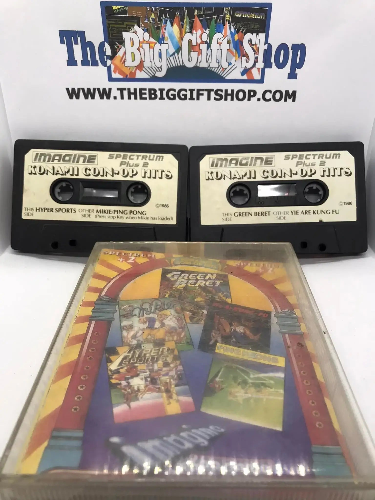Konami Coin Op Hits Plus 2, ZX Spectrum by Imagine Software Magretro