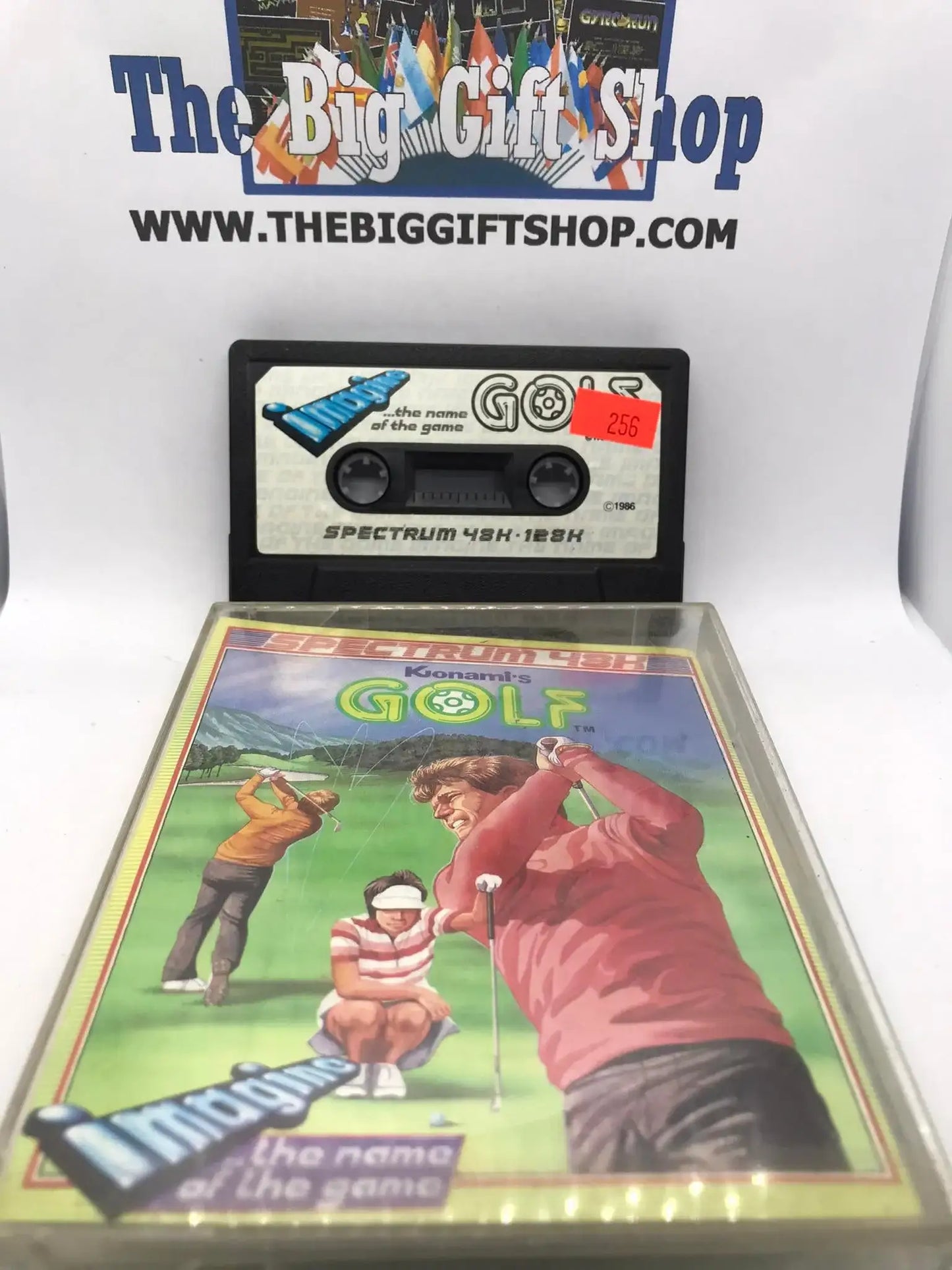 Konami Golf, ZX Spectrum by Imagine Software- Working Magretro