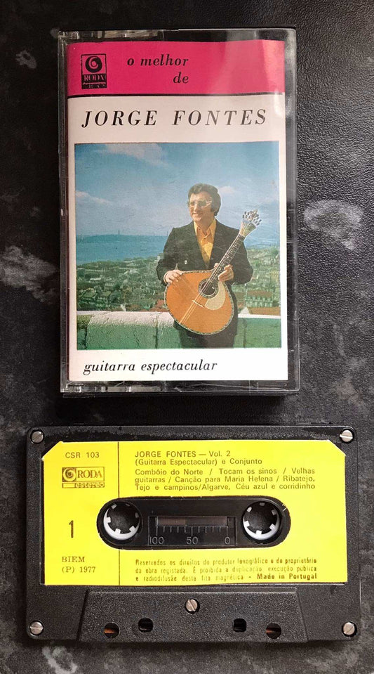 Jorge Fontes, O Melhor De Jorge Fontes, CSR-103, Vintage Cassette Magretro