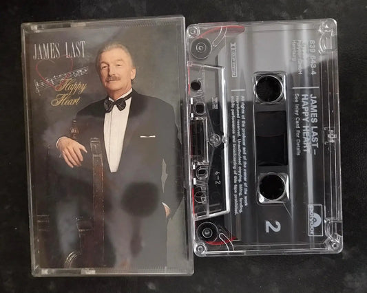 James Last, Happy Heart Album, Polydor, 839 643-4, Vintage Cassette Magretro