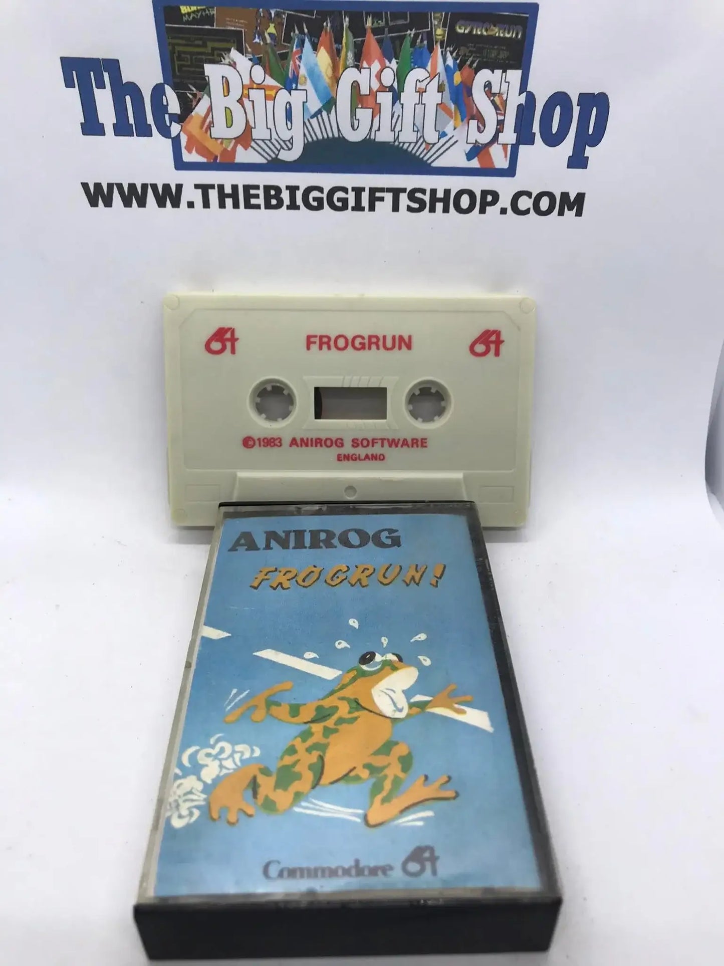 Frog Run, C64 Game, Released by Anirog, WORKING Magretro