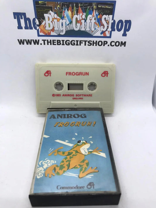 Frog Run, C64 Game, Released by Anirog, WORKING Magretro
