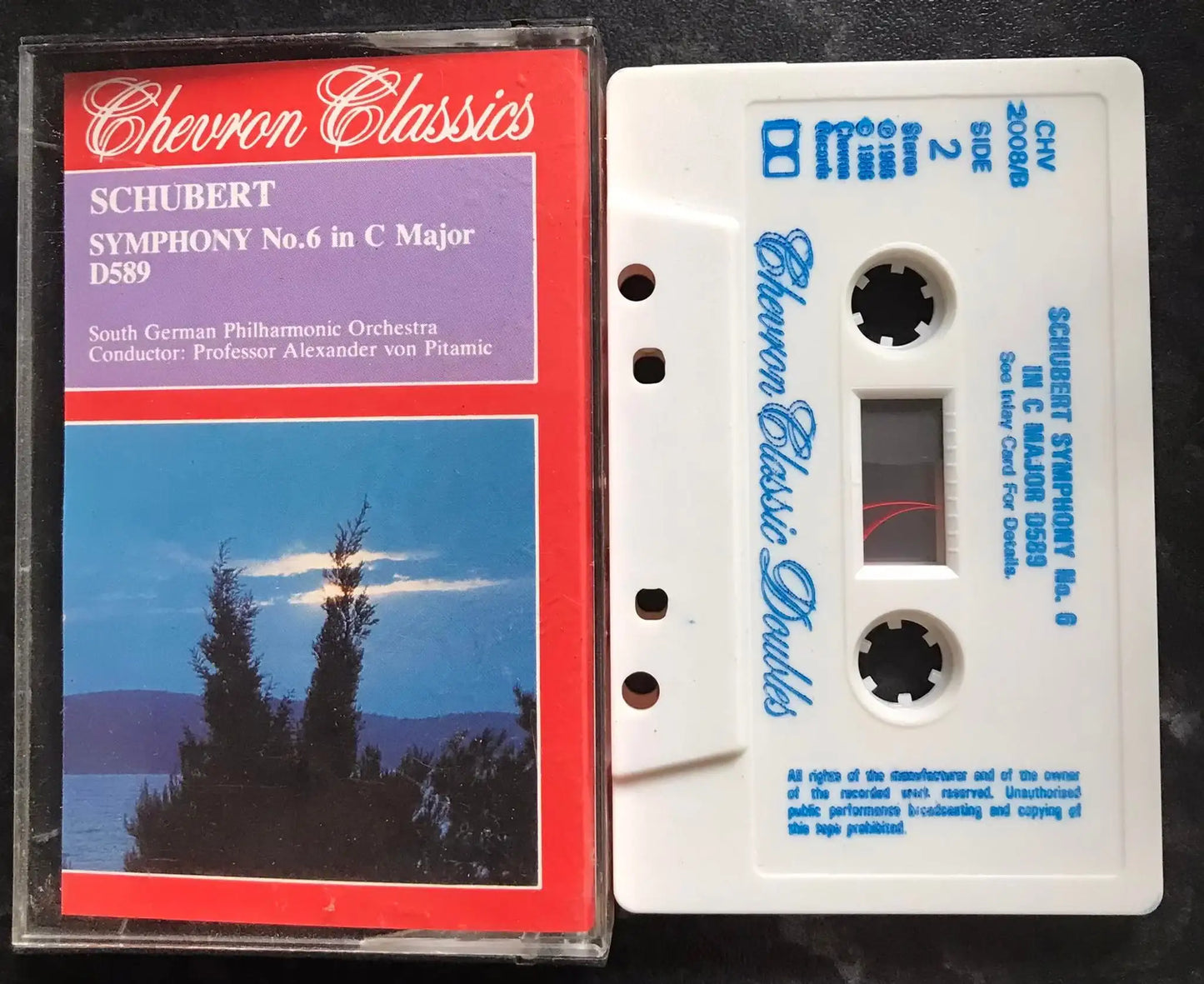 Schubert, Symphony No.6 in C Major D589, chv 2008, Chevron Classics Magretro
