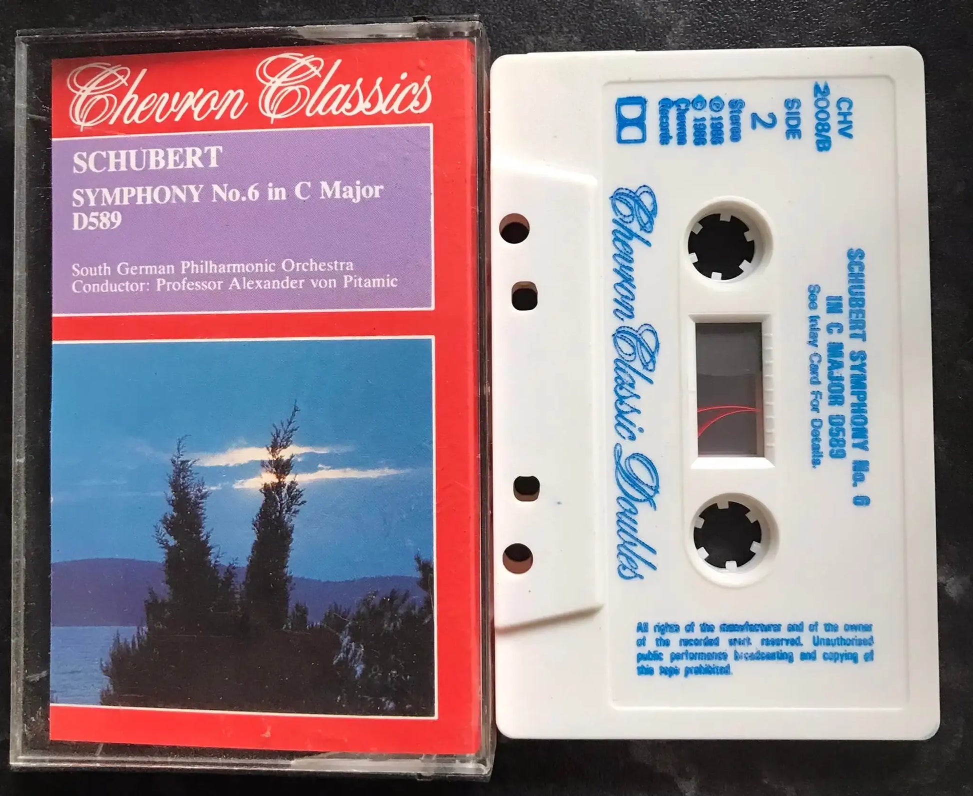 Schubert, Symphony No.6 in C Major D589, chv 2008, Chevron Classics Magretro