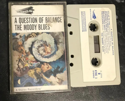 The Moody Blues, A Question of Balance Album, Threshold,KTHC 3,Vintage Cassette Magretro