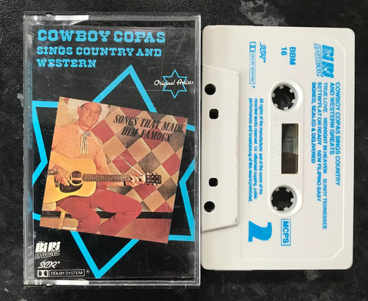 Country Copas sings Country and Western, BIBI, BBM 16, Vintage Cassette Magretro