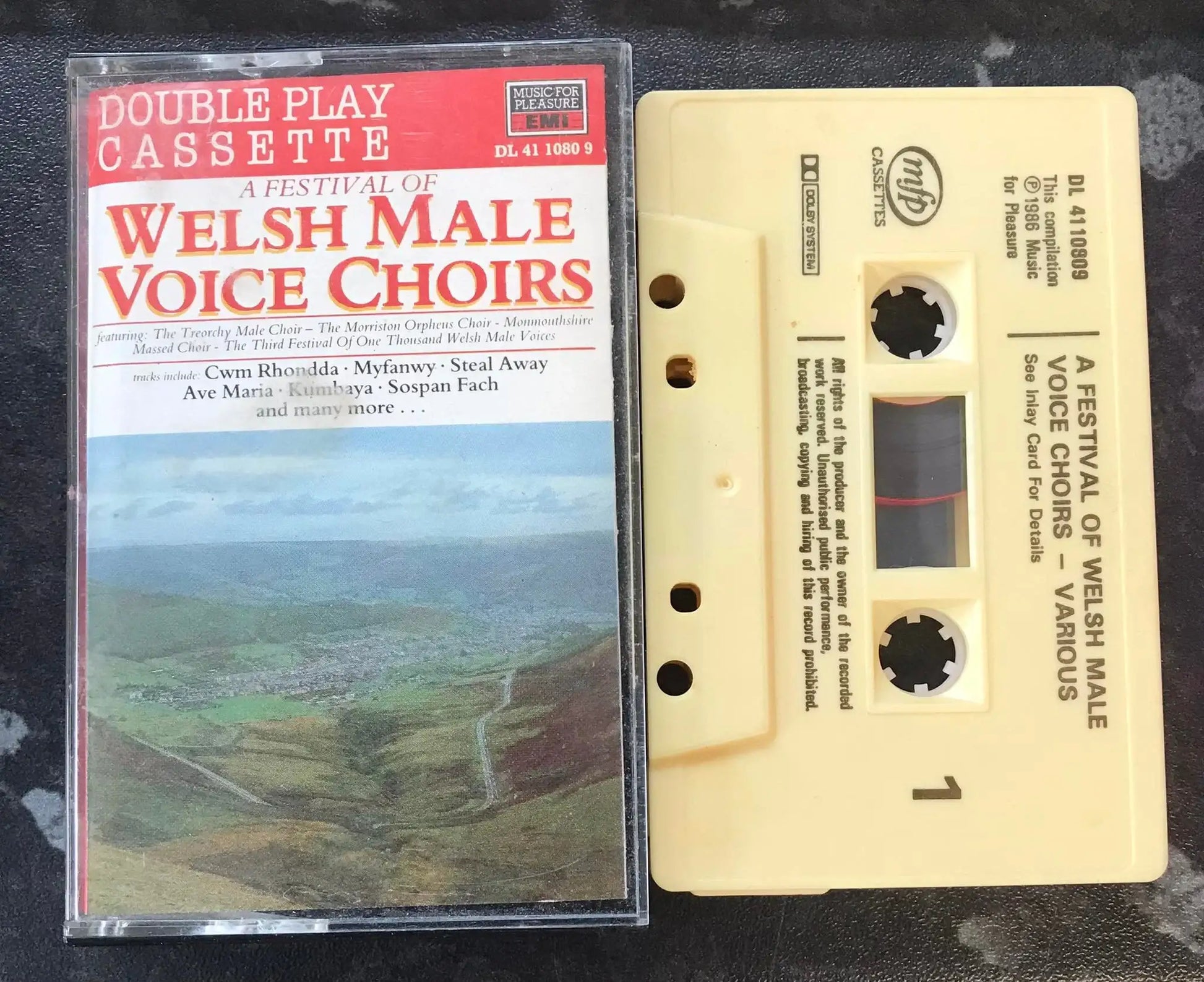 A Festival Of Welsh Male Voice Choirs, Music For Pleasure, DL 41 1080 9 Magretro
