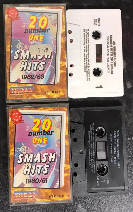 20 Number One Smash Hits of 1960 to 1963, Midas, ma010, ma011 Magretro