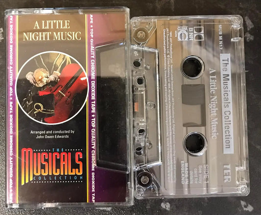 The Musicals Collection, no 17, A Little Night Music,MUS M N17, Vintage Cassette Magretro