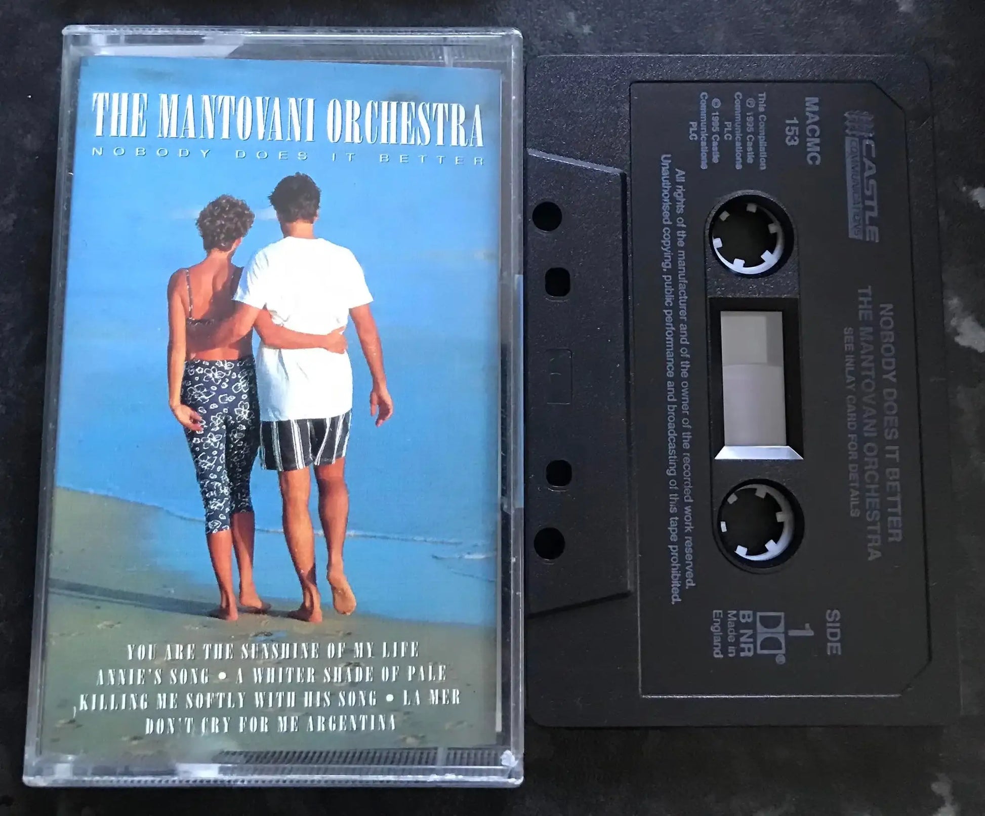 The Mantovani Orchestra, Nobody Does It better Album, mac mc 153Vintage Cassette Magretro