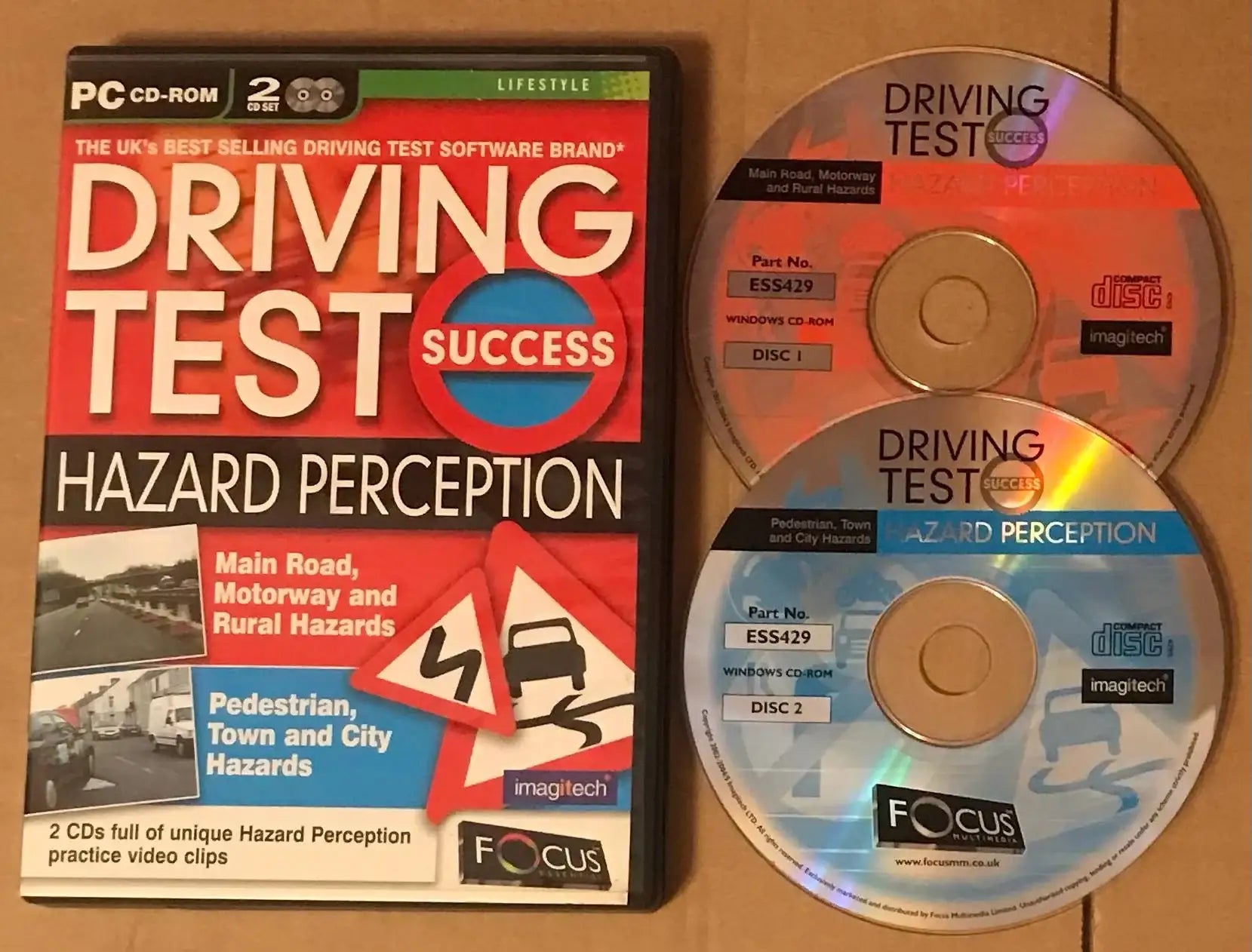 Driving Test Success - Hazard Perception- PC GAME CD rom Magretro