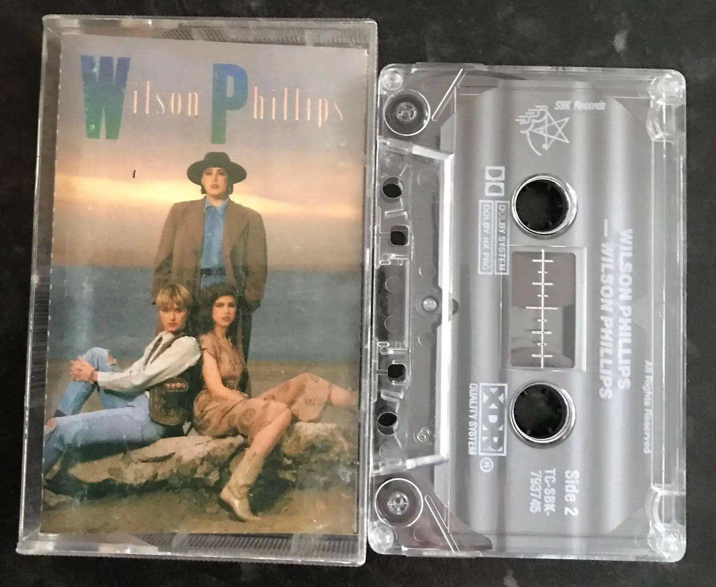 Wilson Phillips Album, SBK Records,SBKTC 5,TCSBK 793745,TC-SBK-793745 Magretro