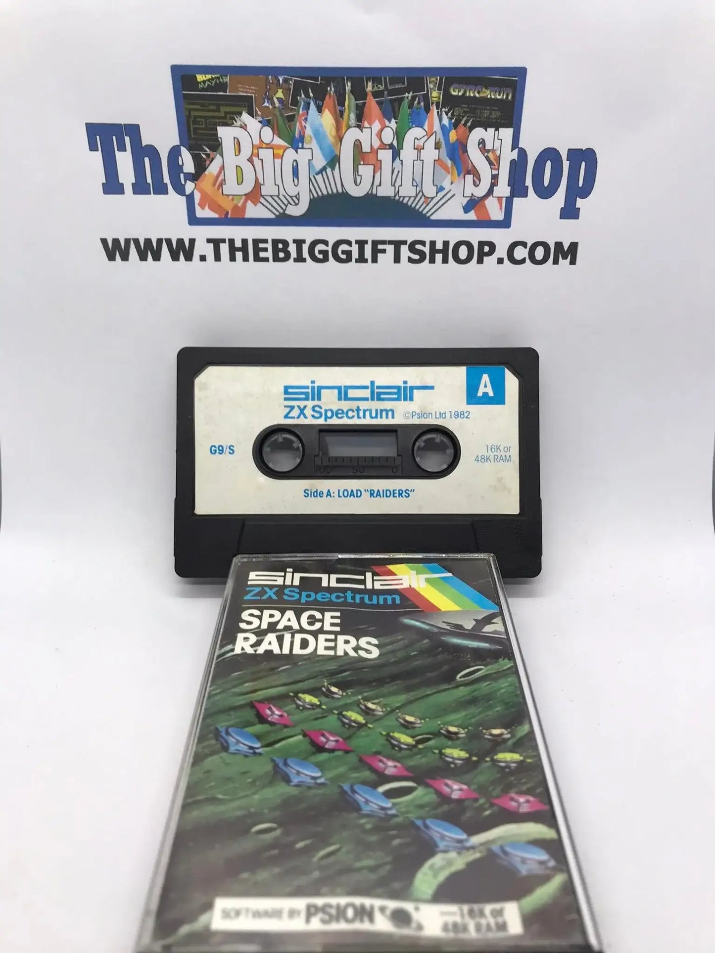 Space Raiders (Tested Working), ZX Spectrum, Released by Sinclair research Magretro