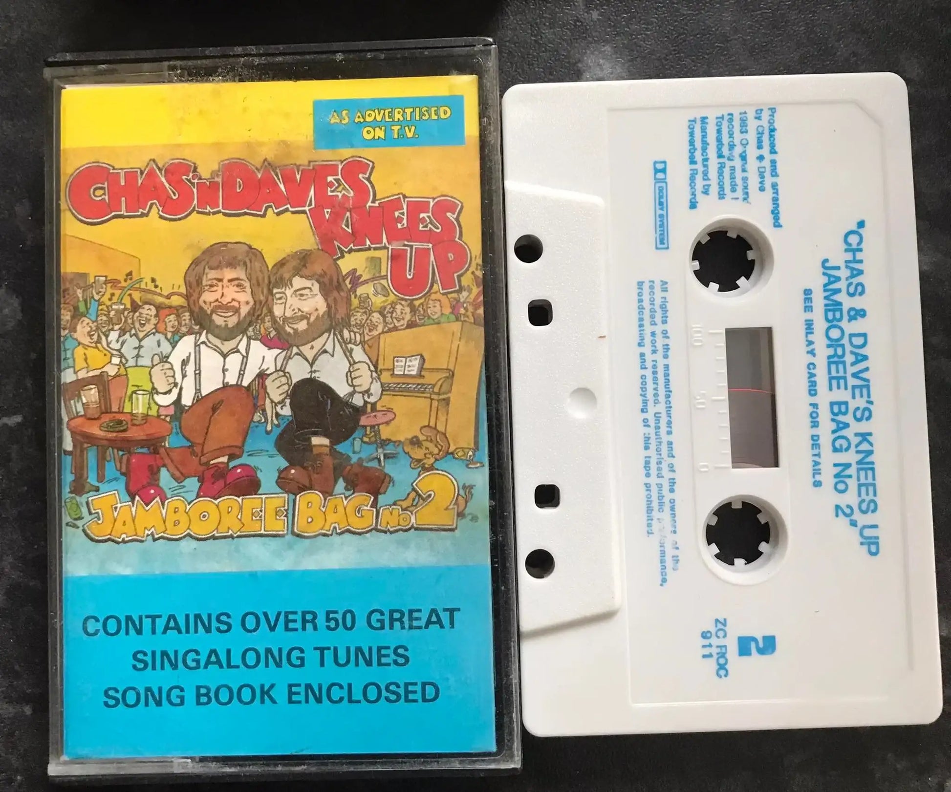 Chas 'n' Dave's Knee's Up, Jamboree Bag no 2, ZC ROC 911, Vintage Cassette Magretro