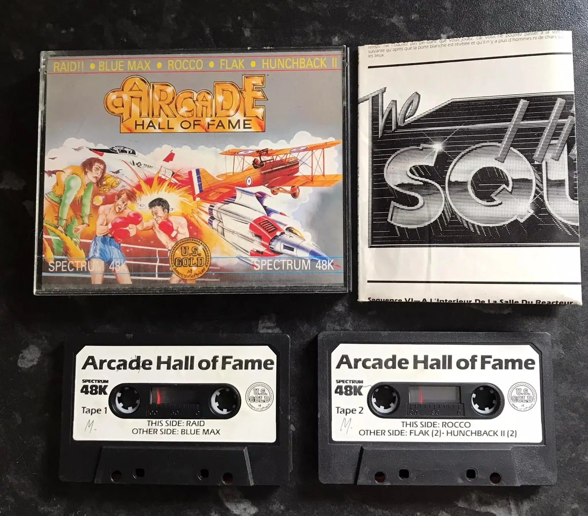 Arcade Hall Of Fame Compilation, ZX Spectrum, by US Gold Magretro