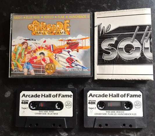 Arcade Hall Of Fame Compilation, ZX Spectrum, by US Gold Magretro